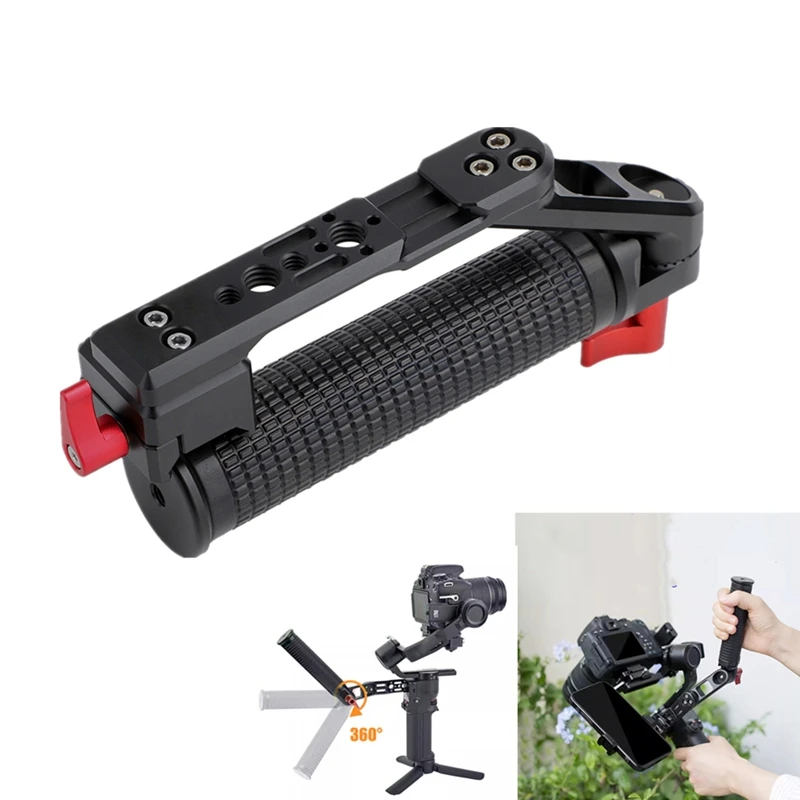 Super Sale Adjustable Sling Handheld Gimbal Handle Grip Bracket for DJI Ronin RS4/4Pro RS2 RSC2 RS3PRO RS3 Mini Stabilizer Grip