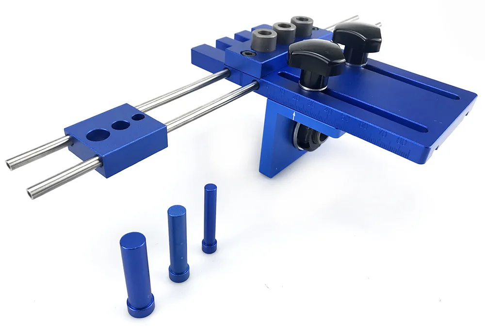 3-in-1 hole opener Plank embedded parts Positioner Log tenon hole opener Woodworking hole punch