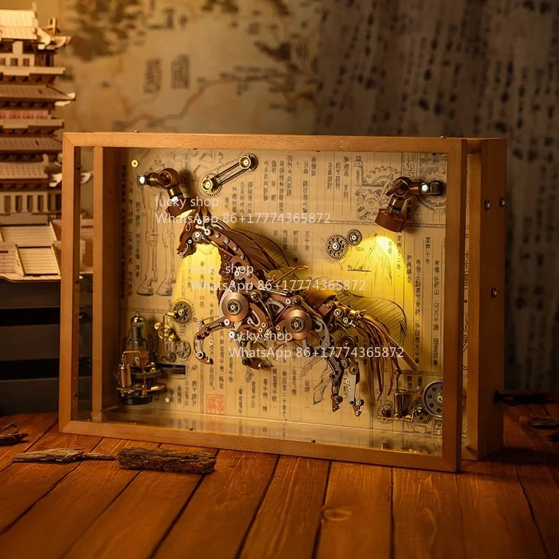 Zhuge Electric Model - Integration of Traditional Chinese Horse Culture and Industrial Machinery Aesthetics