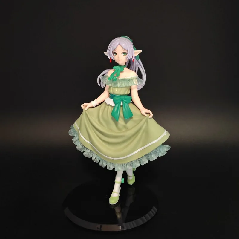 

Frieren Anime Pvc Figure Frieren Beyond Journey'S End Elf Girl Formal Dress Collectible Statue Desktop Decor Gift For Anime Fans