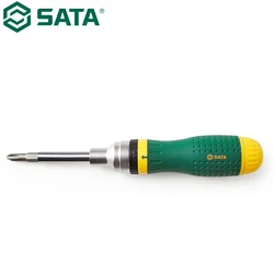 SATA 09350 19 In 1 Replacement Ratchet Screwdriver Set High Quality Materials And Precision Craftsmanship Extend Service Life