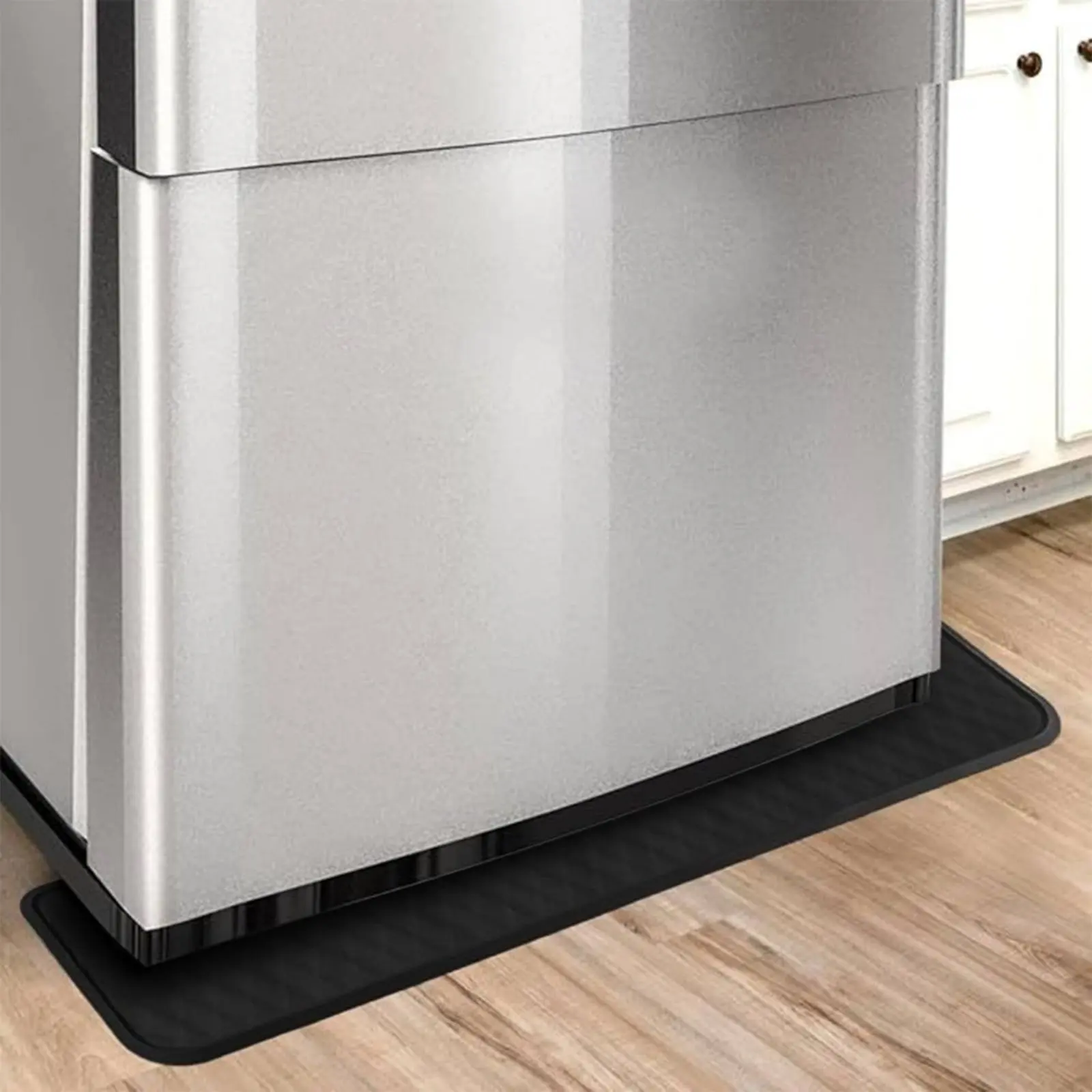 

Silicone Refrigerator Mat Non-Slip Refrigerator Floor Protector Under Fridge Spill Catcher Heat-Resistant Silicone Spill Catcher