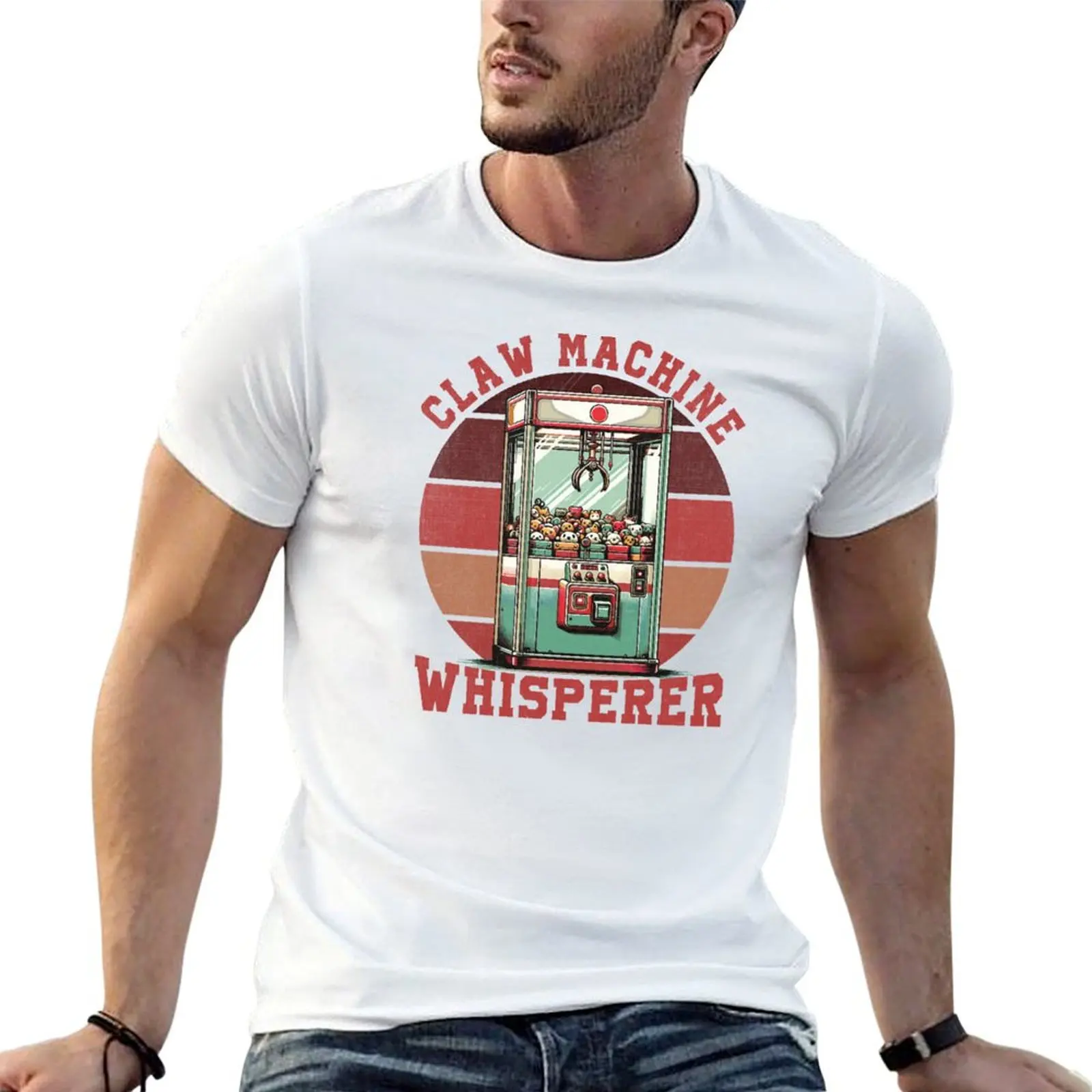

t T-Shirt Funny Prize shirts Machine t cotton cotton man - funny shirts Whisperer Machine Claw Claw 100%