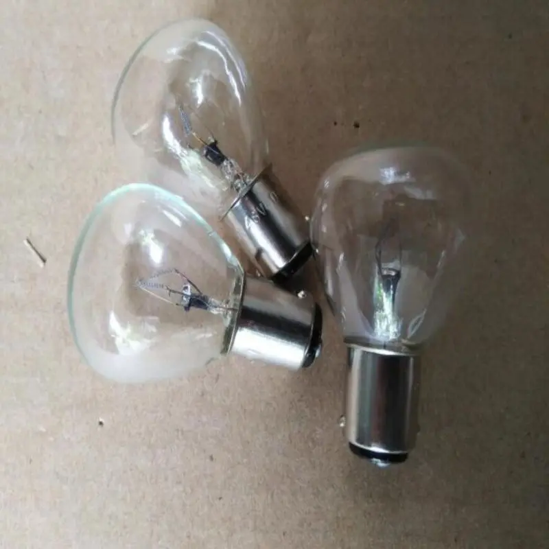 10Pcs BA15D 48V 56V 40W Patlite Caution Beacon Bulb Warning Light Bulb Komatsu Tcm Toyota Forklift Annunciation Lamp Bulb
