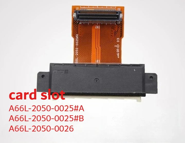Used A66L-2050-0025#A A66L-2050-0025#B A66L-2050-0026 For FANUC CNC system card slot