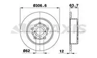 

Store code: AE0513 rear brake disc mirror for LEXUS GS300 IS200