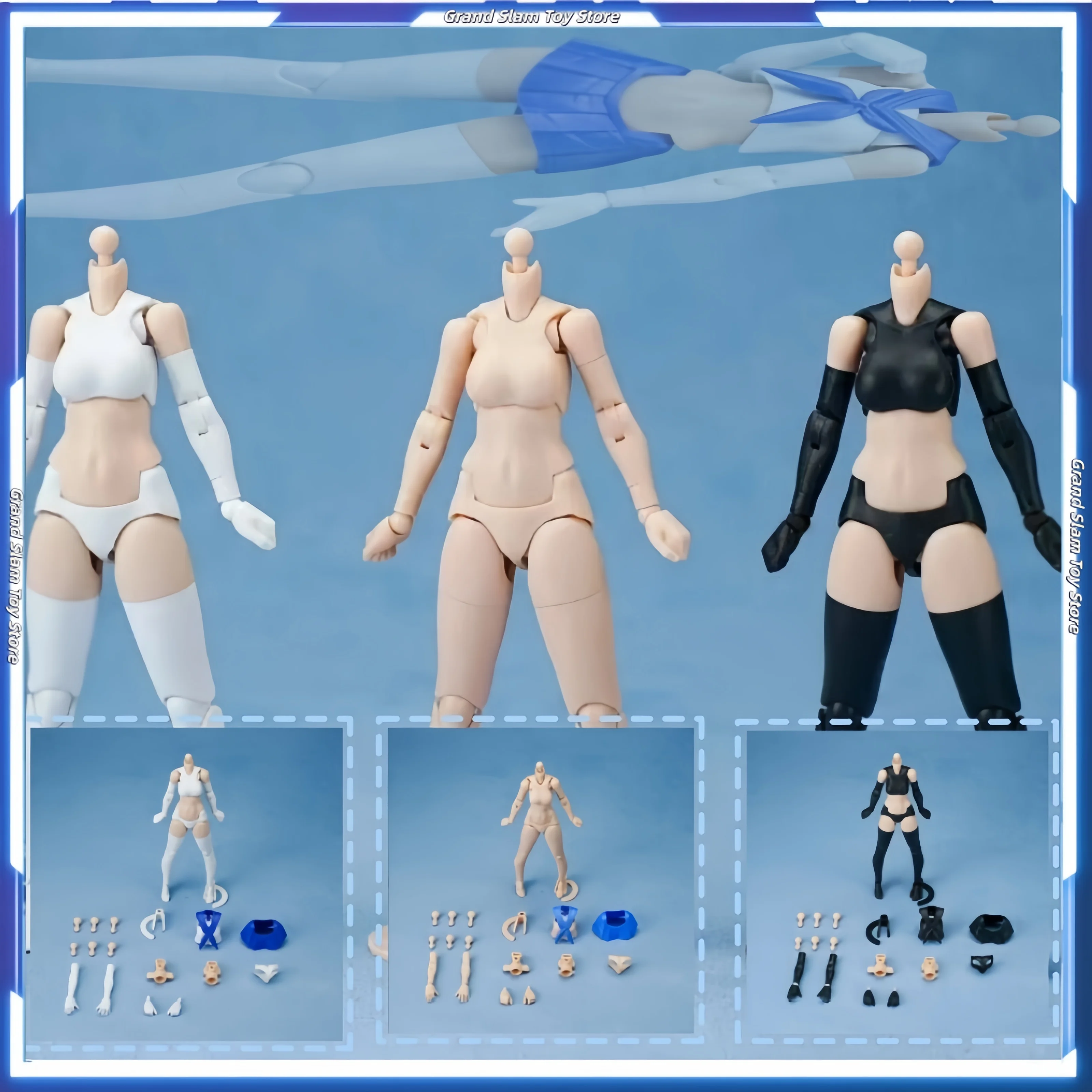 

Новинка: Тело для фигурки 1/12 Scale Tech-Sense Design Ji Niang с тремя вариантами конфигурации, для 6-дюймовых экшн-фигурок, кукол, игрушек, подарков