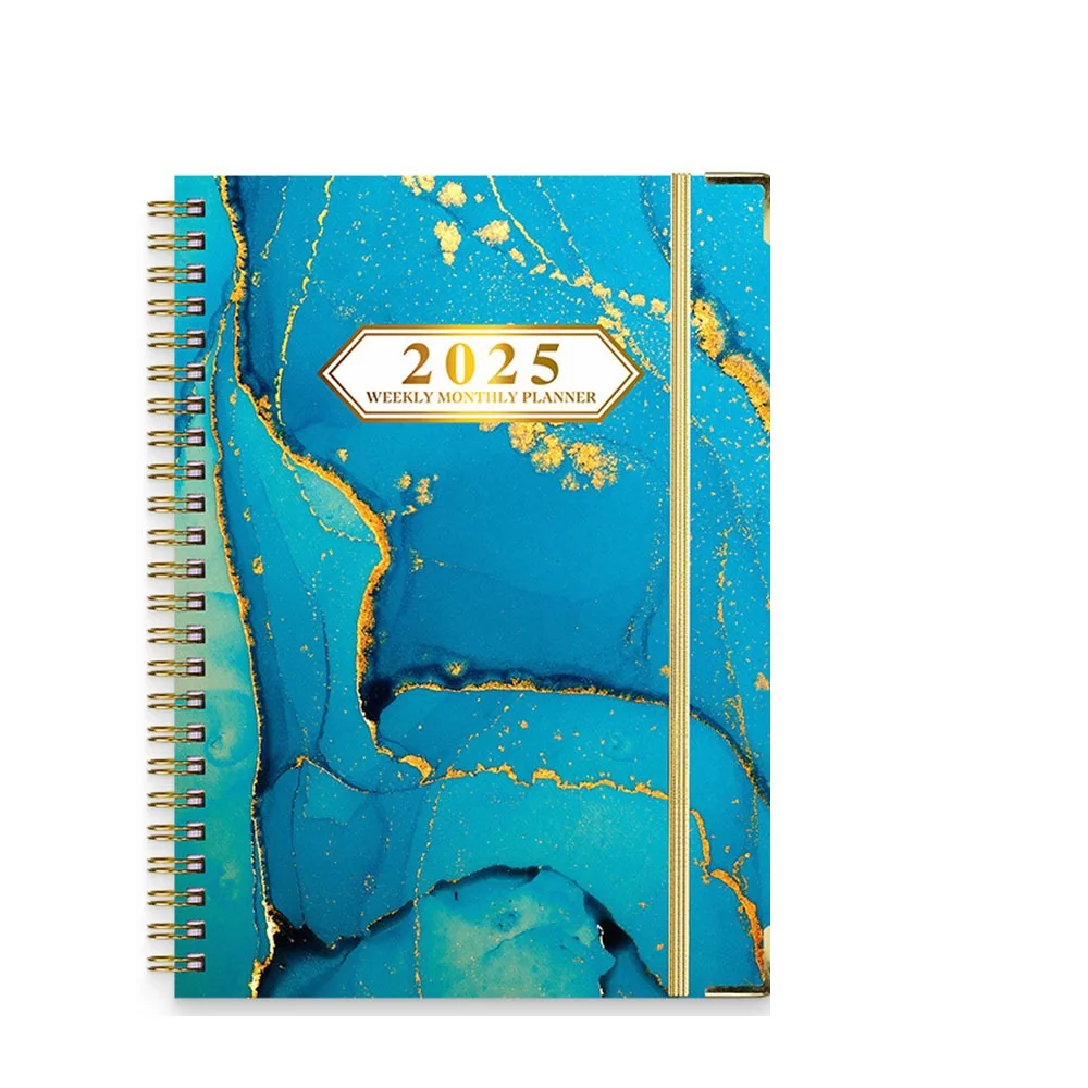 

Thicken 2025 Agenda Planner Notebook Time Organizer Diary Weekly Planner A5 Schedules Notepad Planner Organizer
