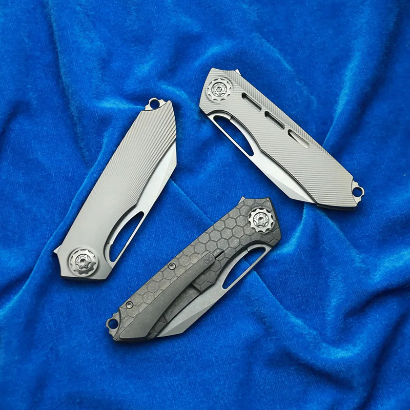 Eutsler محايد التيتانيوم مقبض السيراميك تحمل جيب EDC أداة أدوات المطبخ هانت التخييم 154 سنتيمتر سكين للفرد في الهواء الطلق