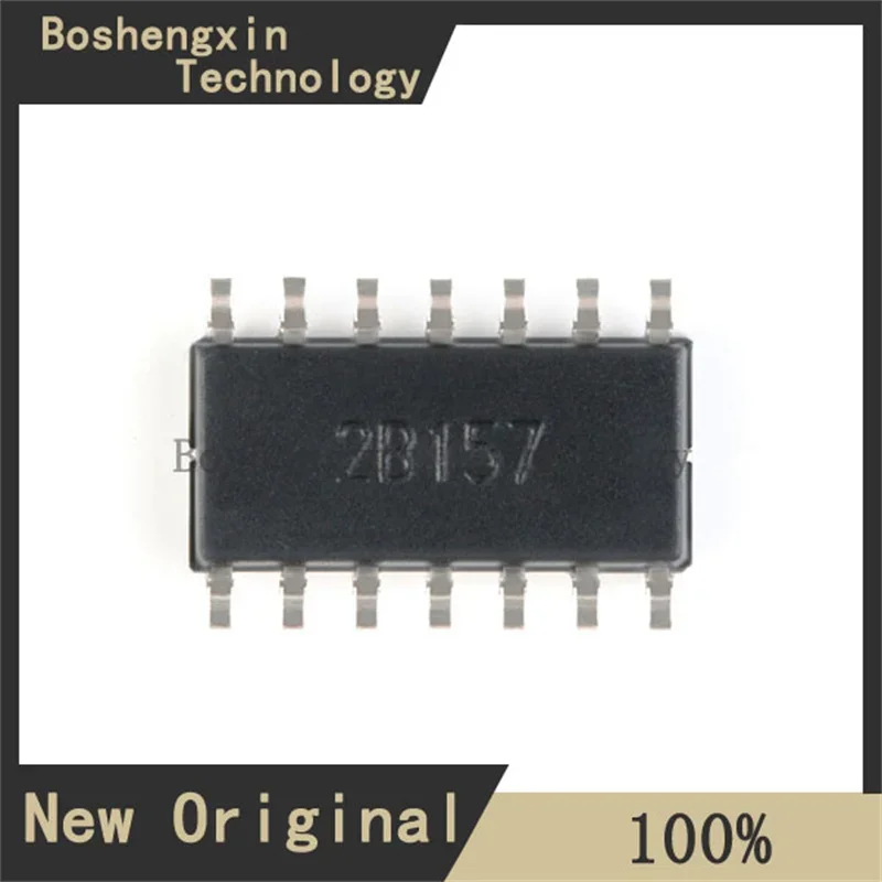 10Pcs SN74HC02DR 4-channel, 2-input, 2V to 6V 5.2 mA drive strength NOR gate SOIC-14 SN74HC02DR