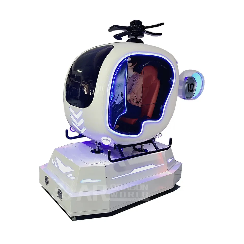 Hot Sale Indoor Playground Amusement Park Products Coin Operated Games 9D Vr Flight Simulator