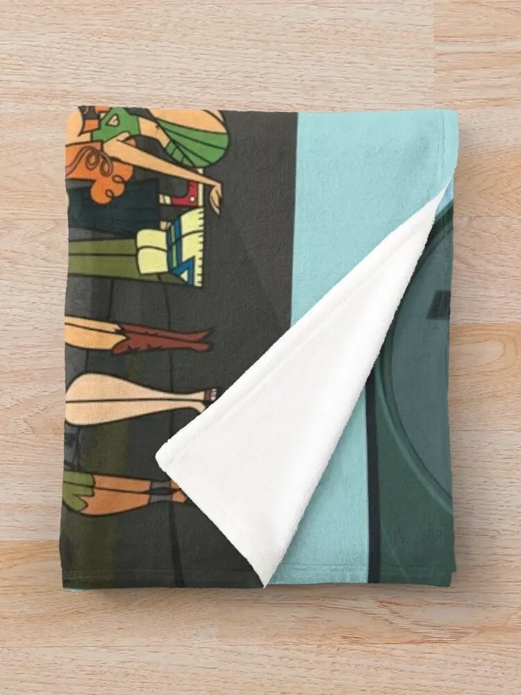 Total Drama Action Throw Blanket Winter beds Decorative Sofa Blankets
