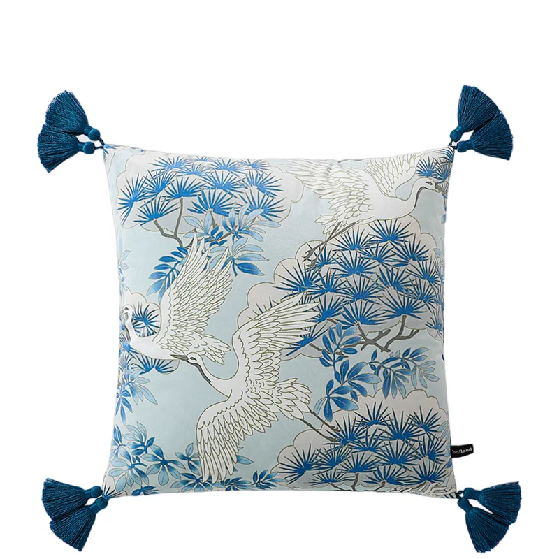 

Бархатная декоративная подушка для кровати, дивана