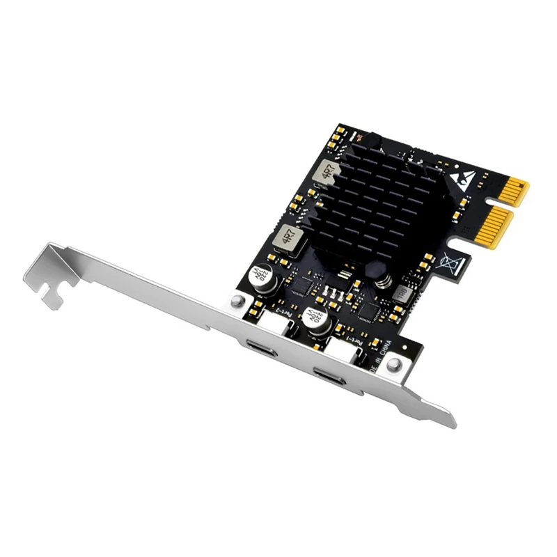 Pcie To Type-C PCI Express PCI-E 1X To USB3.2 Gen2 TYPE-C Expansion Card Adapter Add On Card For Desktop PC