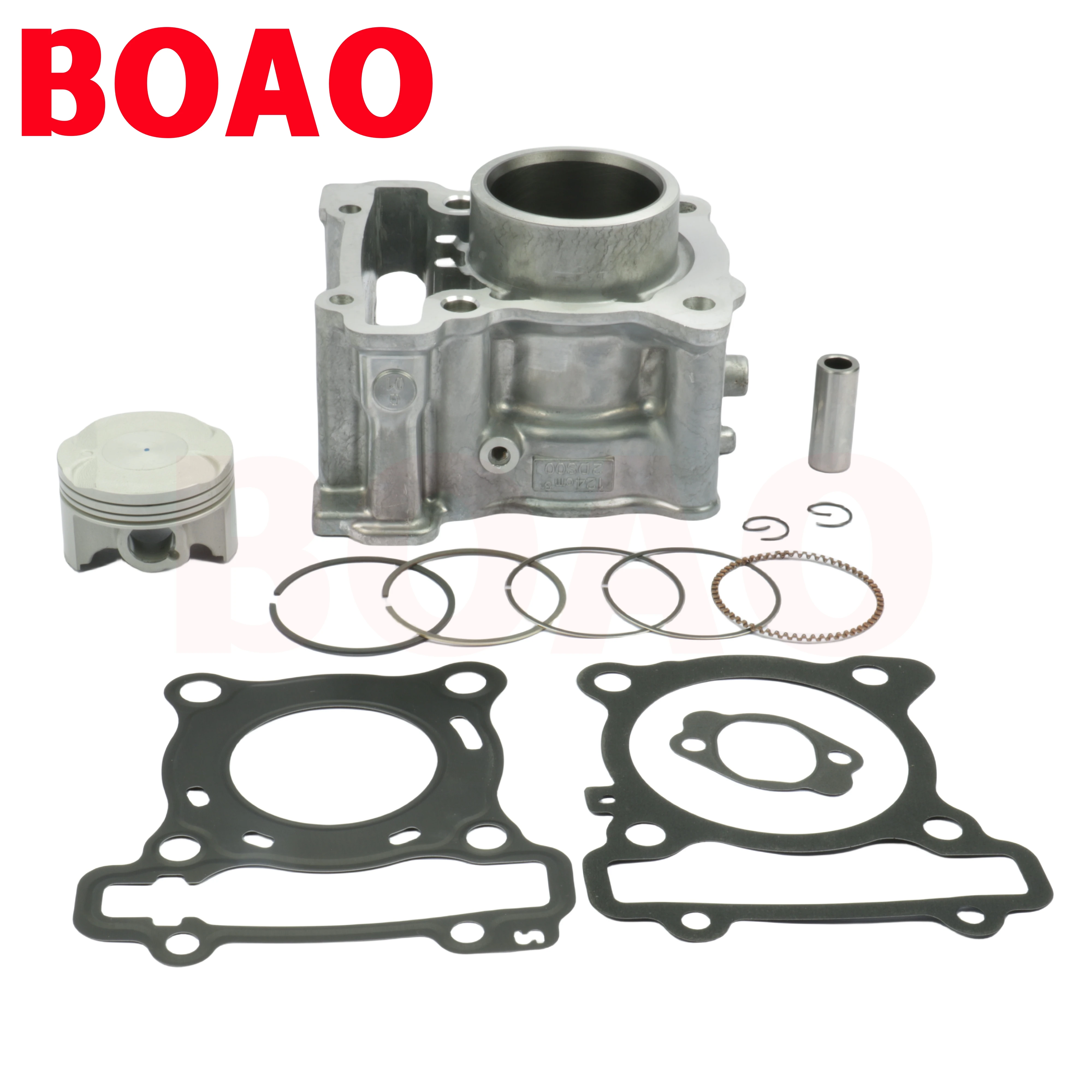 Scooter XMax 125 52mm Cylinder Block Kit Suitable for Yamaha XMax125 YP125R YP125RA VP125 X-City125 5D7-E13