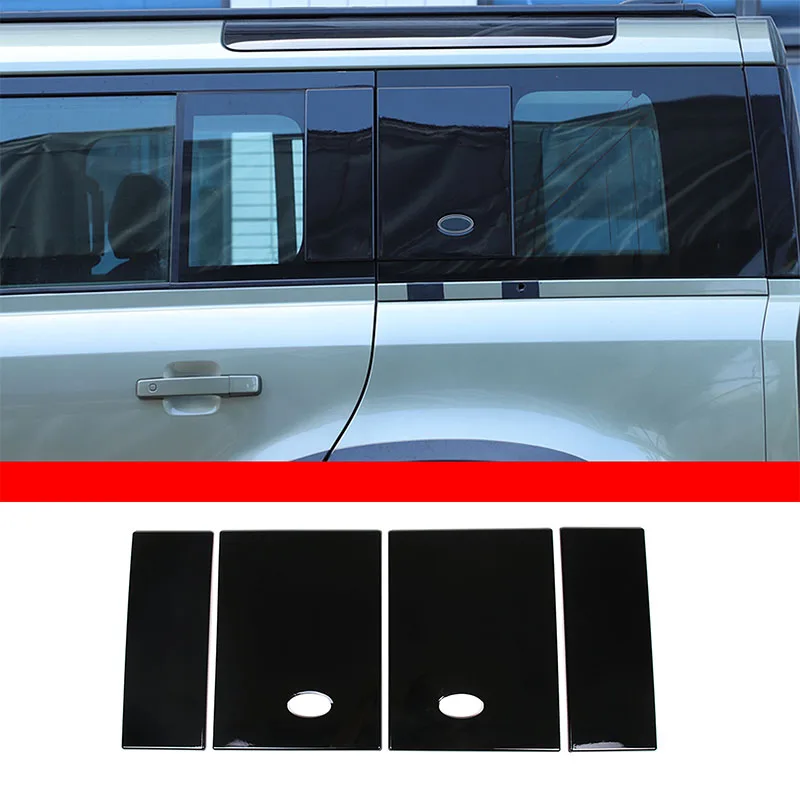 

Декоративные наклейки на задние боковые окна, накладки на C-стойки, декоративные панели для Land Rover Defender 110 130 L663 2020-2026