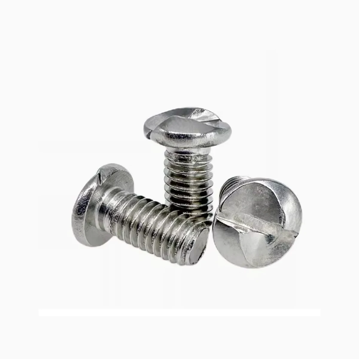 304 Stainless Steel Round Head One-Way s-Groove Anti-Theft Screw One-Way Straight Bolt M2M3M4M5M6M8M10