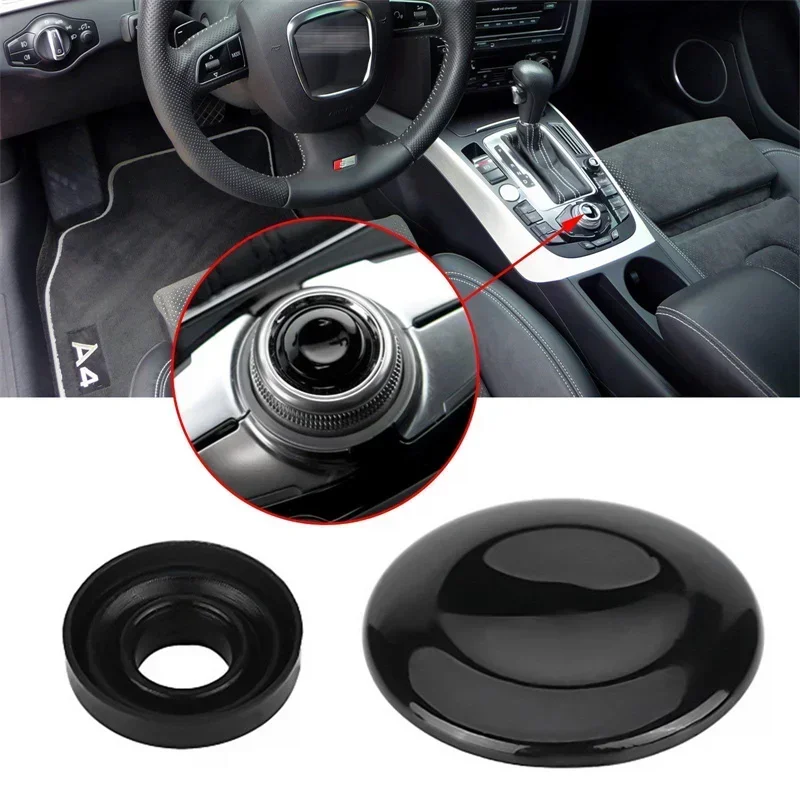 

For Audi A4 A4L A5 Q5 A6 A6L Q7 S4 A8 2007-2015 Navigation Joystick Center Console Button Cap Cover MMI Repair Knob Car Interior