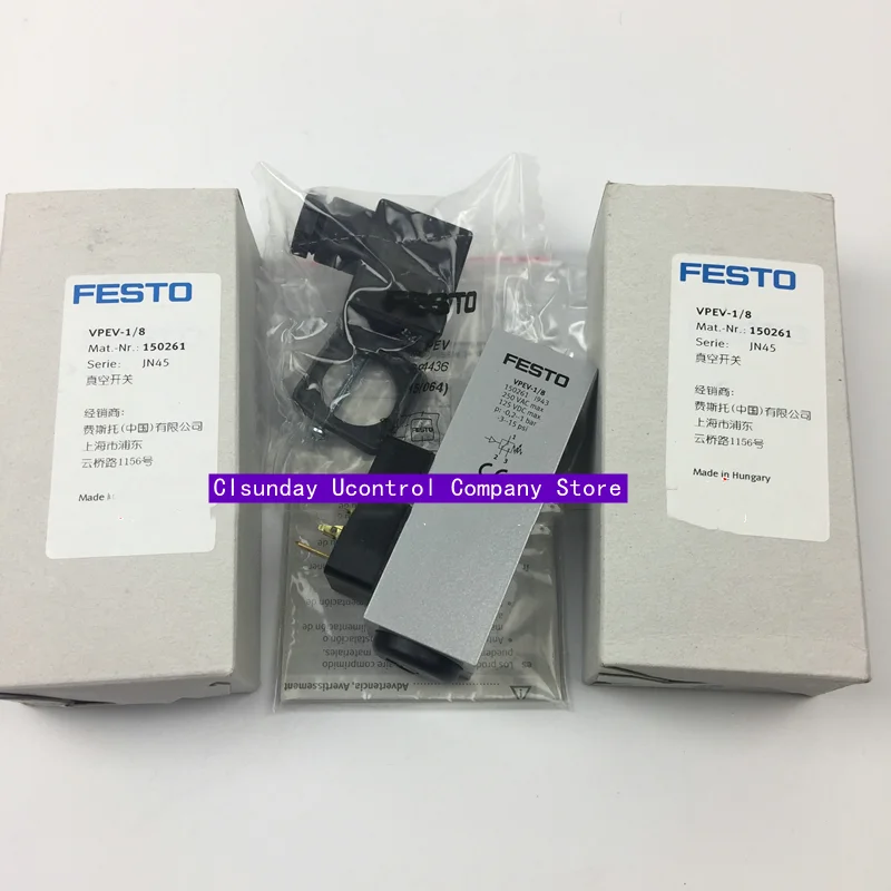 

New Original FESTO vacuum pressure switch VPEV-W-KL-LED-GH VPEV-1/8