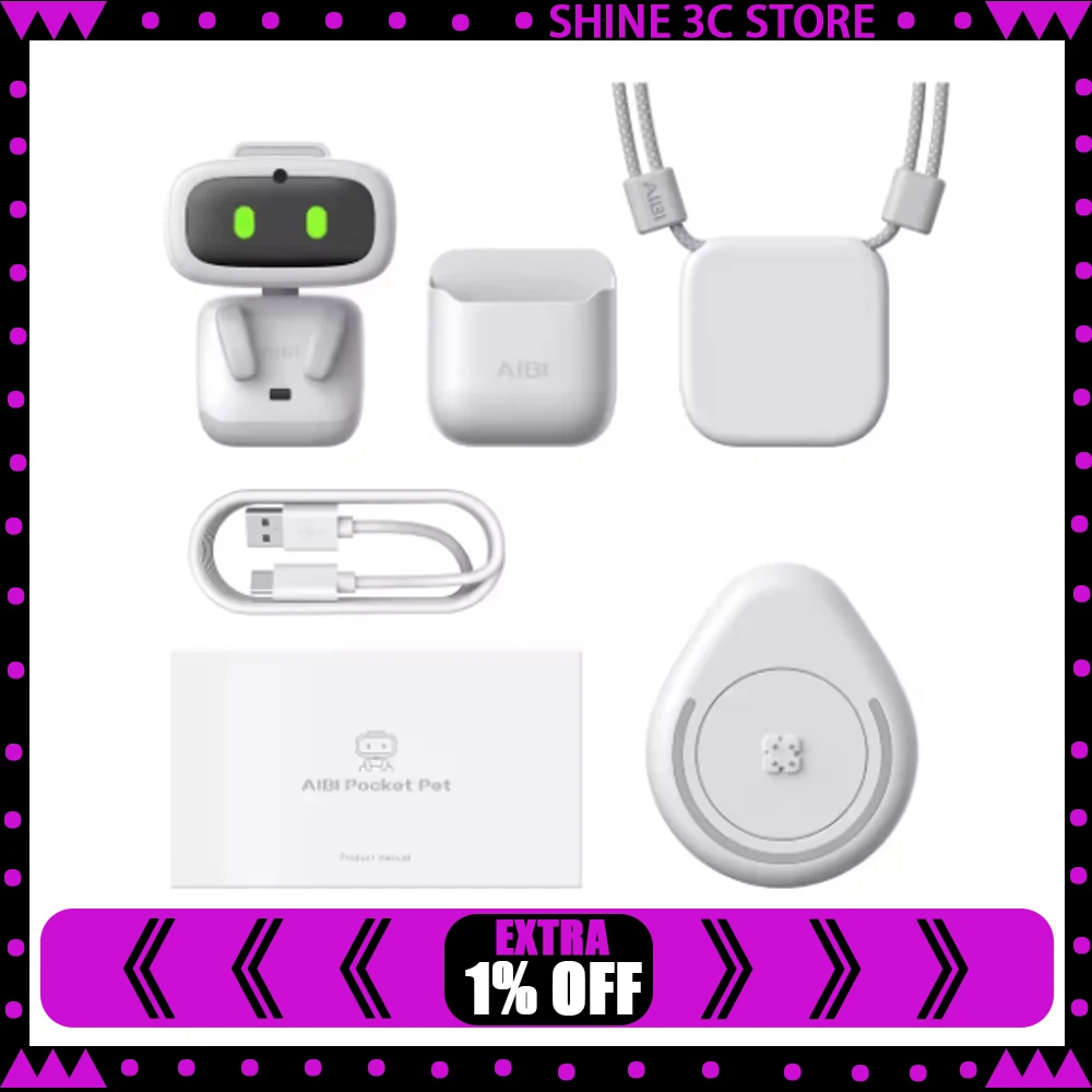 Aibi LivingAI Smart Robot Companion Robot Social Emotional Interaction Facial Identification Wireless Indoor Intelligence Gifts