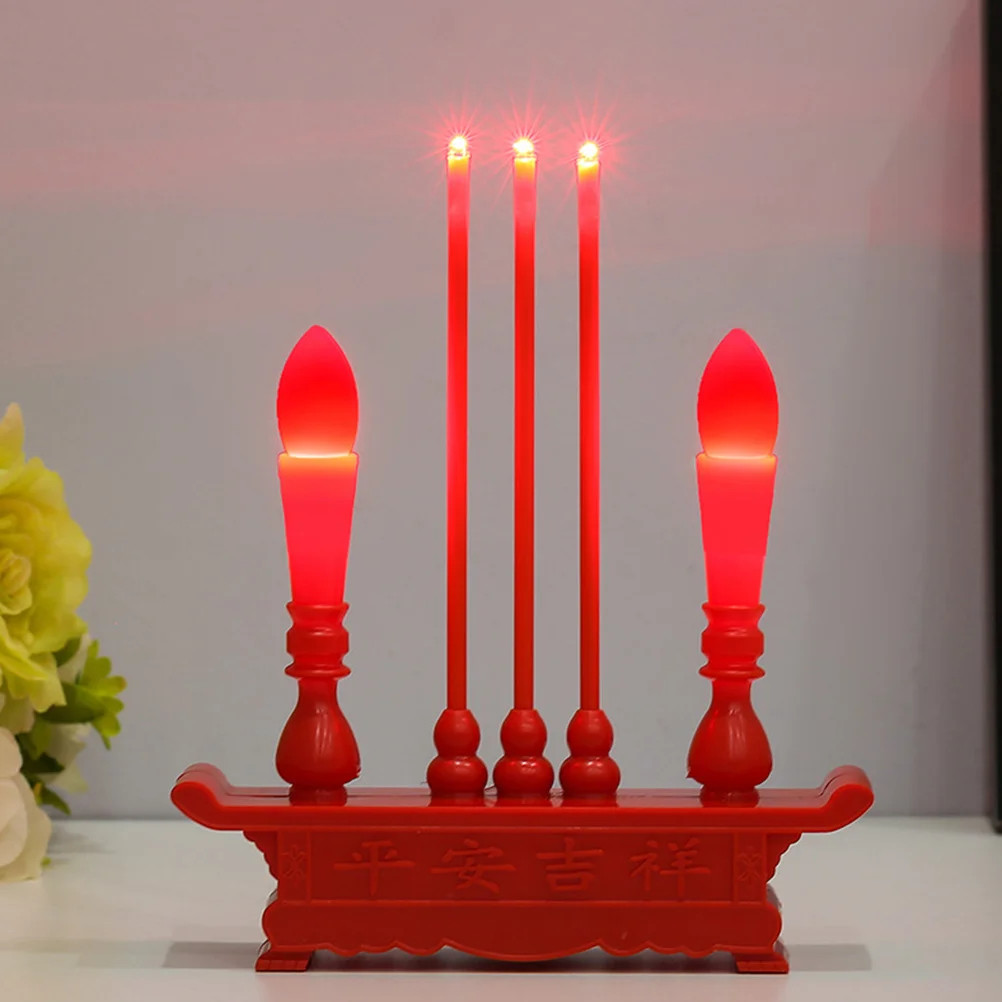 

Led Electronic Incense Burner Retro Flameless Aroma Diffuser For Yoga Room Buddha Decoration Simulation Censer Decorative