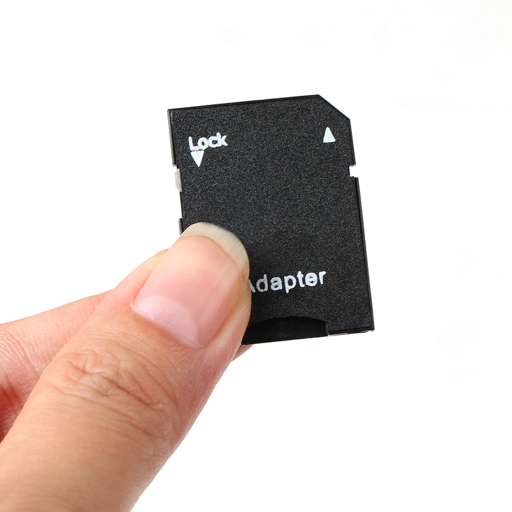 10 Uds Microsd Mini lector de tarjetas TF tarjeta Micro SD a adaptador convertidor de tarjeta SD adaptador pequeño para la mayoría de los tarjetas Micro SD 4