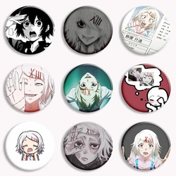 Anime Tokyo Ghoul Juuzo Suzuya Cute Soft Button Pin Kawaii Anime Brooch Badge Bag Accessories Decor Fans Collect Friends Gifts