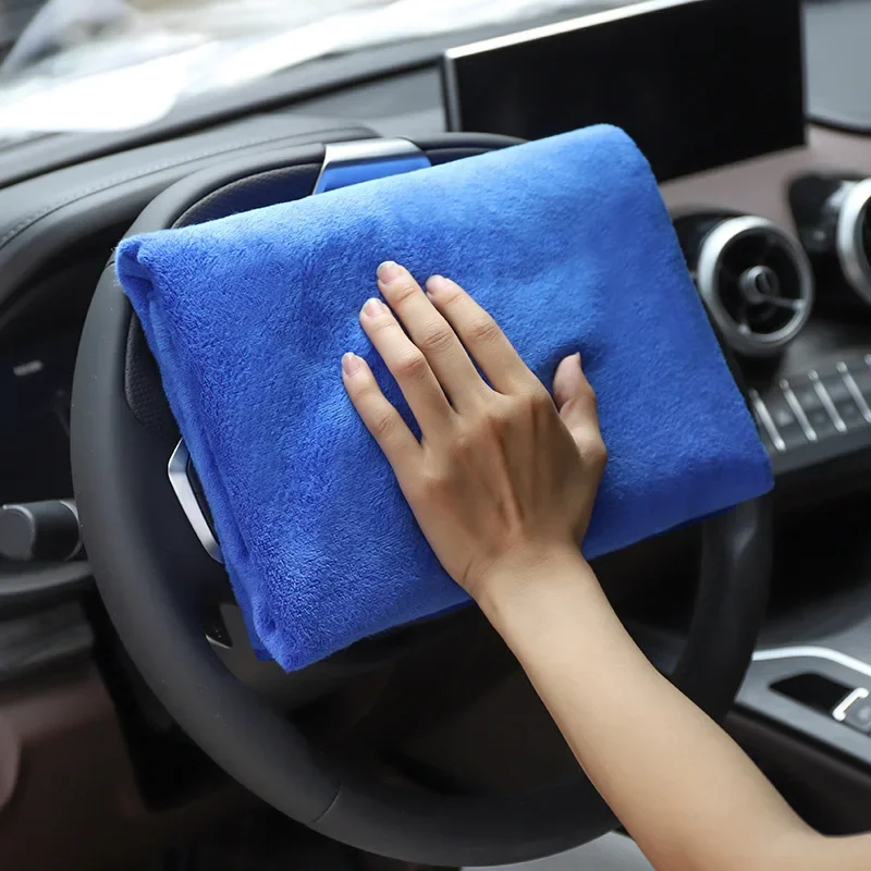 75X35cm Microfiber Towel Car Wash Accessories Super Absorbency Car Cleaning Cloth Premium Microfiber Auto Towel One-Time Drying