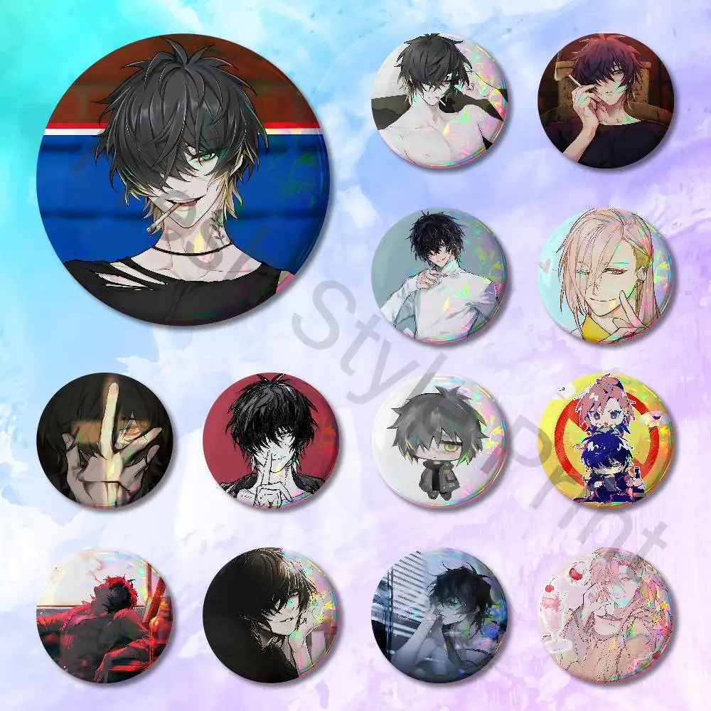 

T-Towa Rei S-Slow Damage 32mm 58mm 75mm 44mm 25mm Anime Badges Brooches DIY Pins Decorations Birthday Gifts