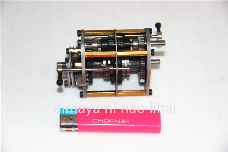 Tuoyang Methanol Engine DIY Model Car Gearbox Model Accessories Three In and One Back Gear Gearbox Variable Speed Reducer