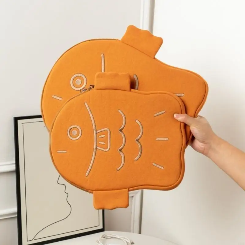 Fish Shaped Laptop Case 11'' 13'' Laptop Sleeve Bag Laptop Cover for Device
