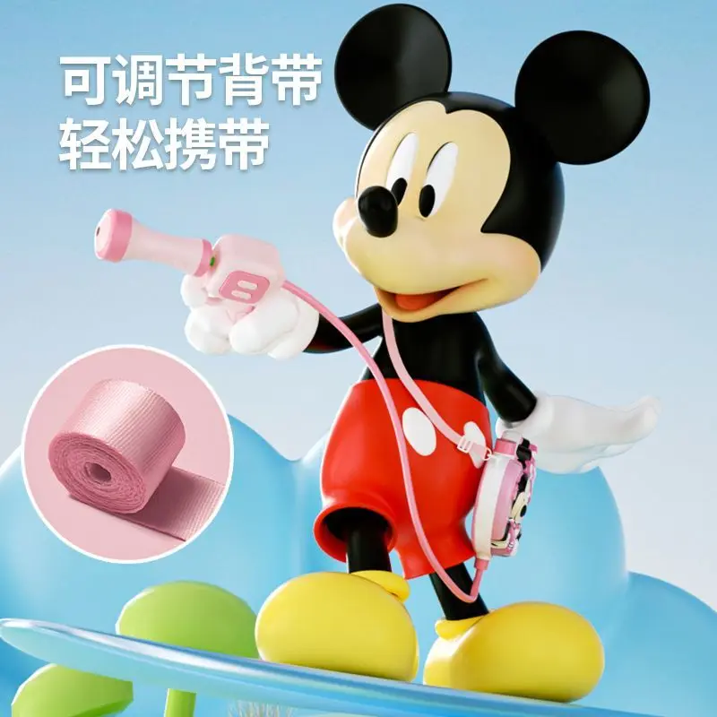 Hadiah Mainan Ransel Pistol Air Tarik Jarak Jauh Luar Ruangan Bentuk Kreatif Kartun Fashion Baru Anak-anak Mickey Seri Disney Lucu