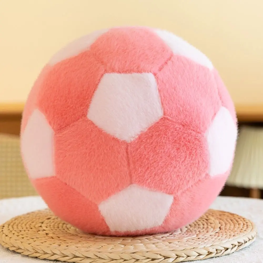 Maskottchen Ball Ball Form Fußball Wurf Kissen Weiche Angefüllte Fußball Plüsch Spielzeug 18/25 cm Lustige Freunde Geburtstag geschenke