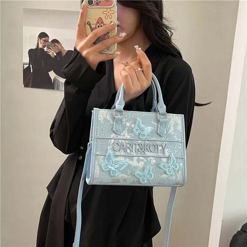 

2025 Women's Bow-Embroidered Tote Bag – Elegant Large Capacity Work Bag, Luxe Bowknot Handbag for Office/Commute