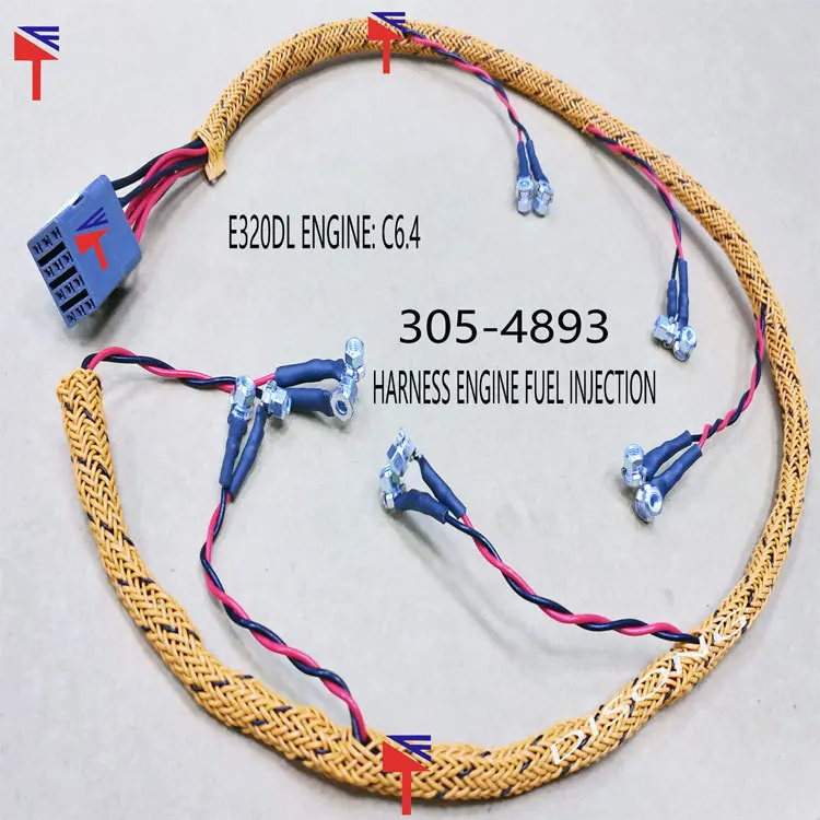 

Скорость линии двигателя C6.4 Скорость линии форсунки 305-4893 3054893