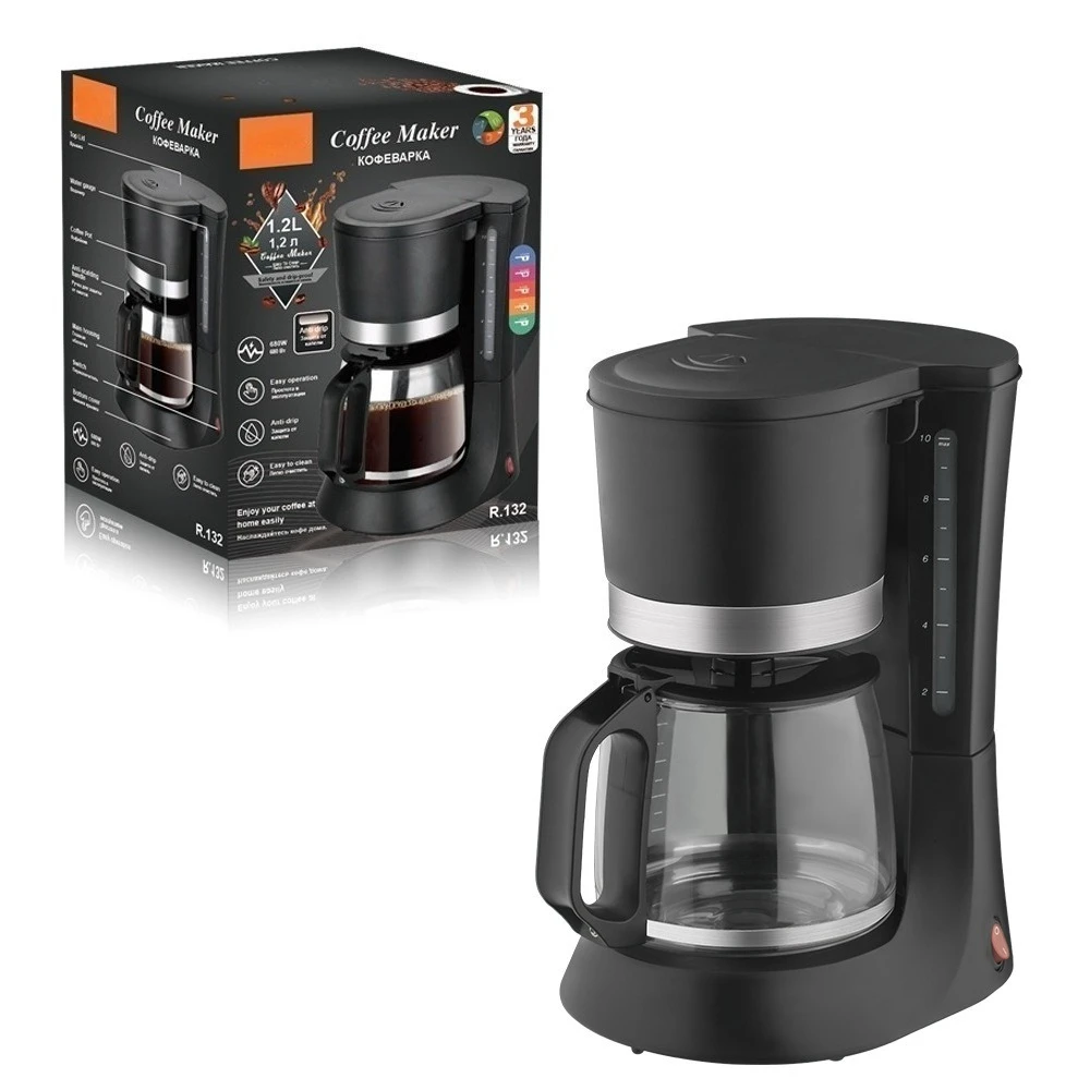 Drip coffee machine Home automatic integrated small coffee machine European standard office bedroom kettle