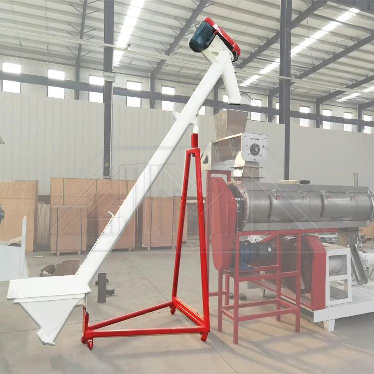 

2000-5000kg/h Screw Conveyor Feed Machine Manufacturer Animal Feed Pellet Machine Screw Conveyor