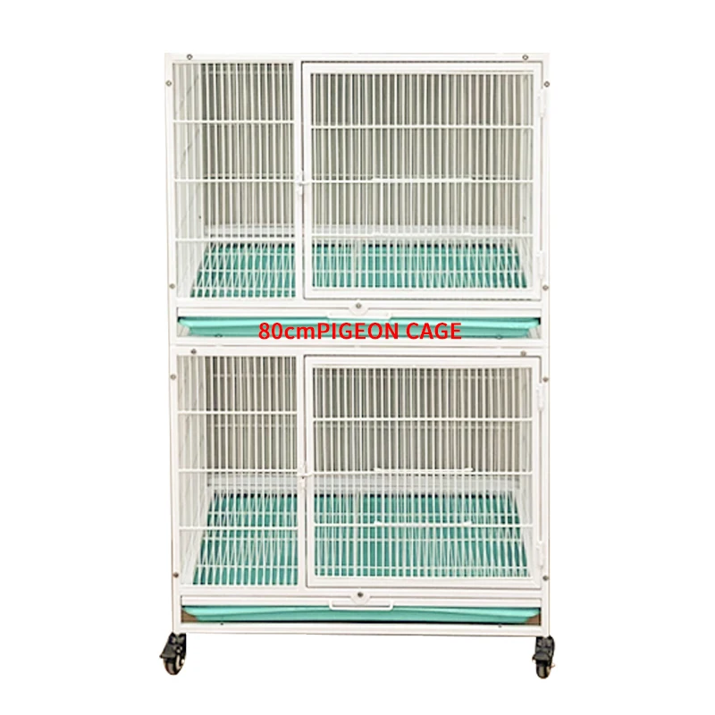 Multi-Functional Pigeon Cage Stackable Design Metal Wire Structure for Breeding & Flying