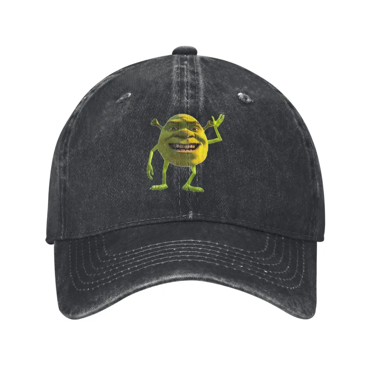 Funny Shreks Unisex Baseball Caps Distressed Cotton Caps Hat Casual Outdoor Running Golf Unstructured Soft Snapback Hat