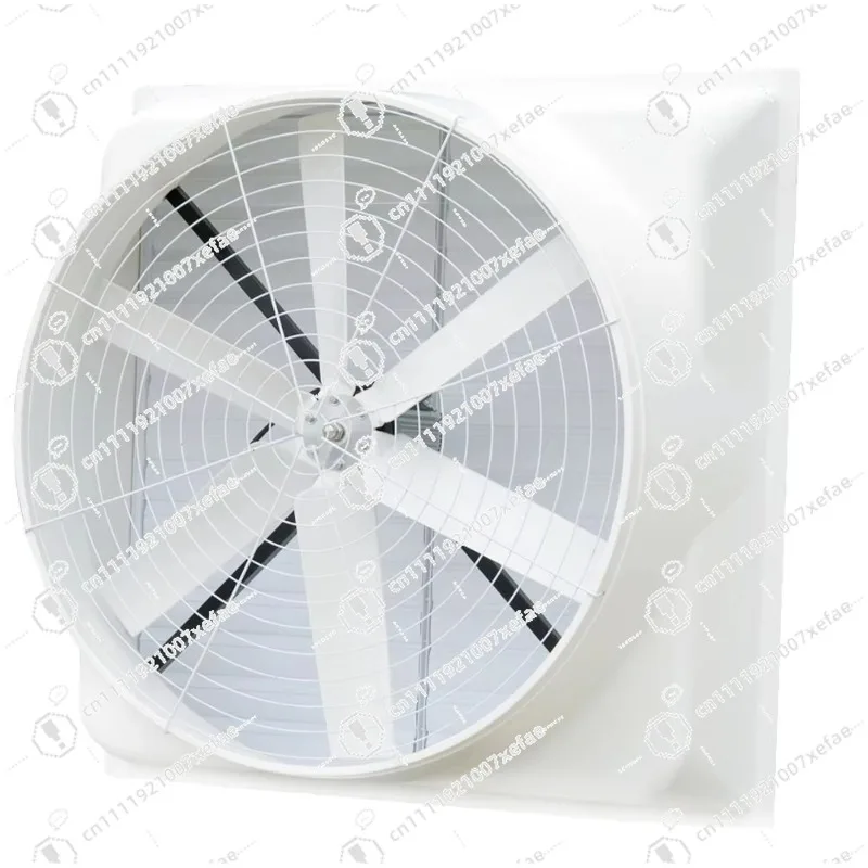 

Large air volume electric industrial wall-mounted fiberglass ventilation and exhaust fan