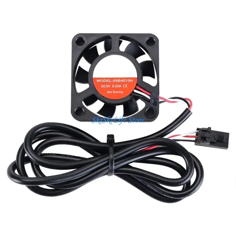 

E65E MK3S+ Cool Blower Fan 4010 40x40x10mm DC5V 0.2A Hotend Cool Fan Cooler Radiator Small Fan Printer Part