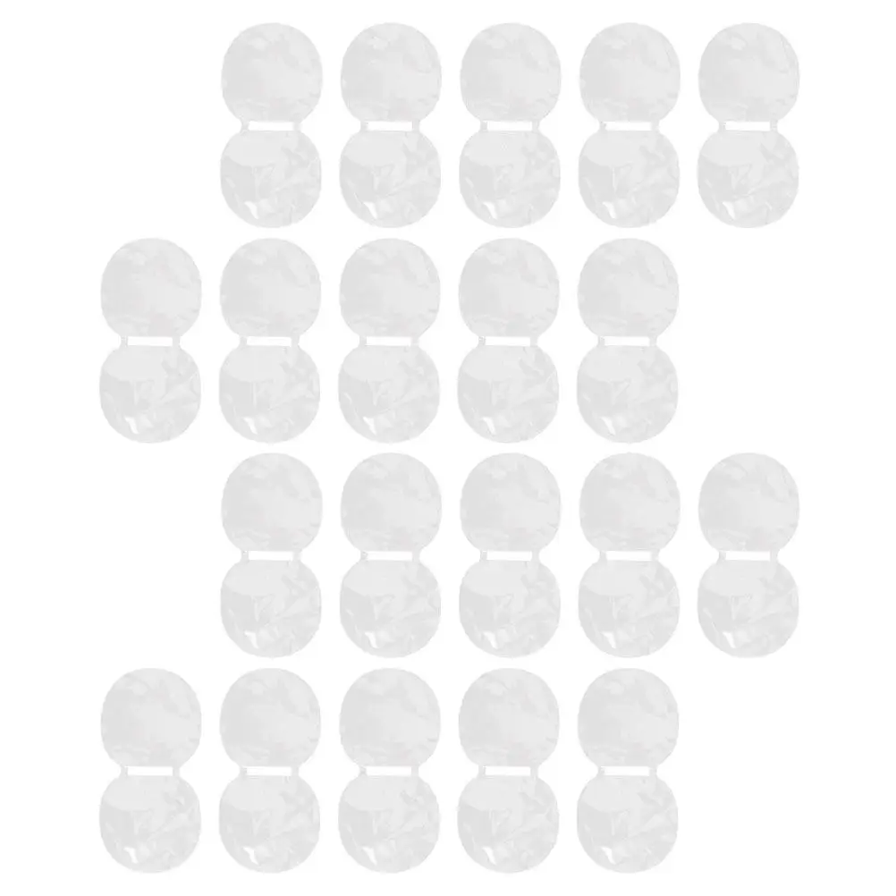 

20Pcs Table Tennis Paddle Protective Film Double Sided Adhesive Transparent Paddle Cover Scratch Resistant Surface Protector