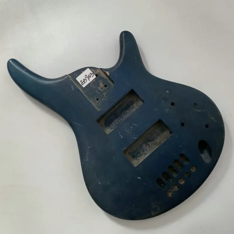 

EB953 Surface Dirty and Damages 4 or 5 String Electric Bass Body Unfinished for DIY Custom Order Replace Guitar Parts