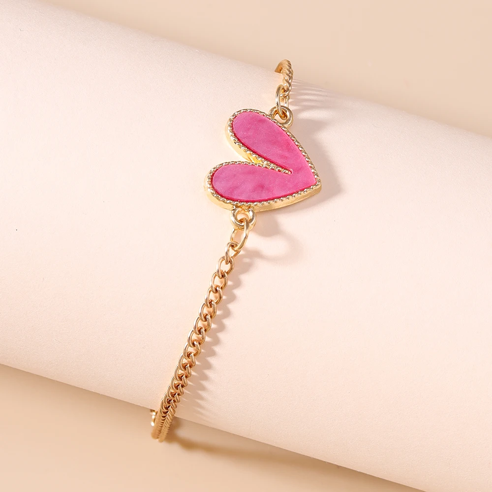Aihua Niedliche Kawaii Mädchen Herzanhänger Halskette für Frauen Neuer Trend Mädchen Schlüsselbeinkette Party Geburtstag Schmuck Geschenke – Detail 22