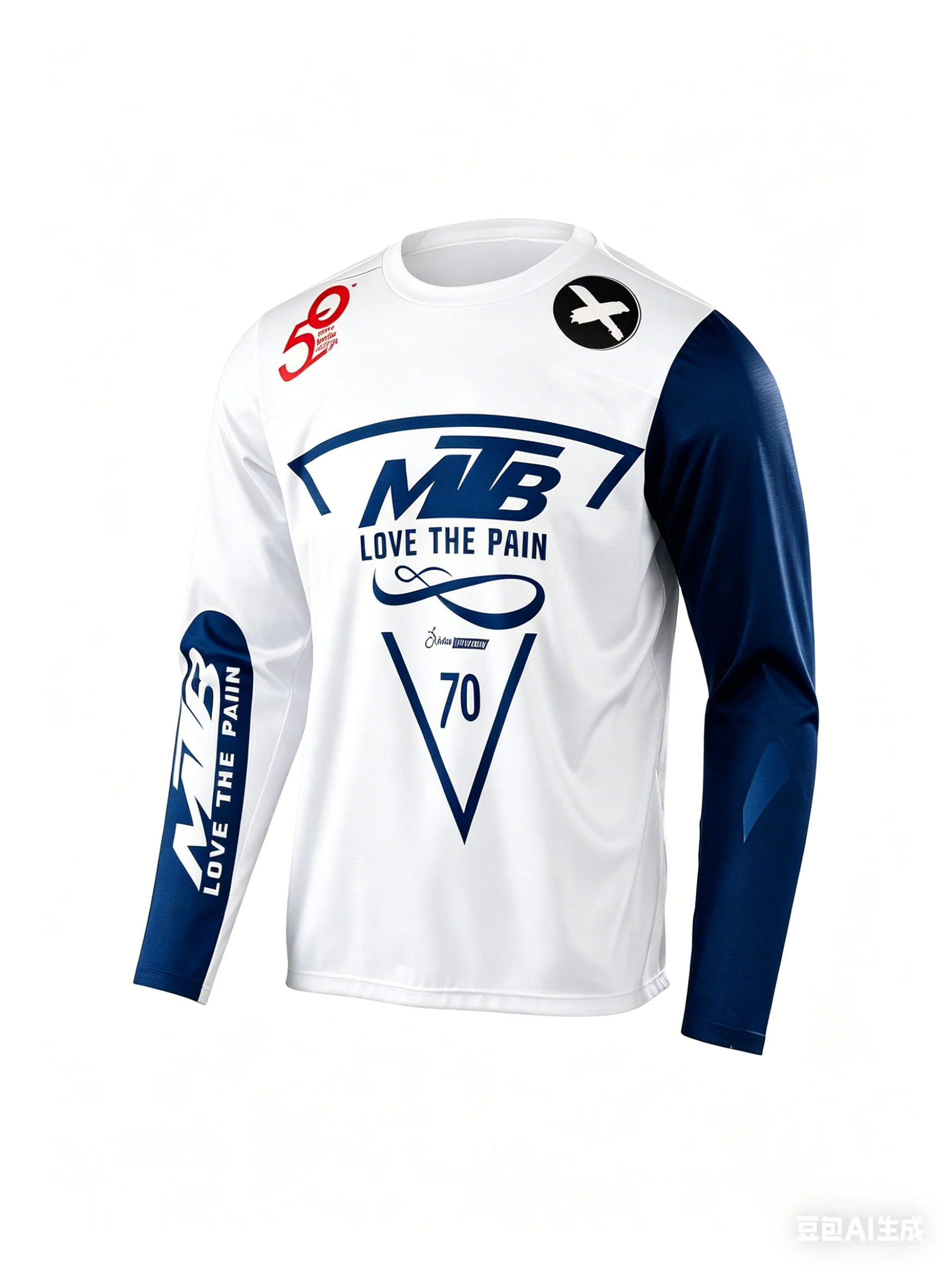 Camiseta masculina de manga co - Mountain Biking For Fitness avaliação e preço