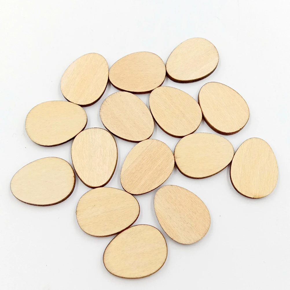 

Decorative Wood Chips Eggs Home Craft for Decorating Easter Decoration Diy Projects
