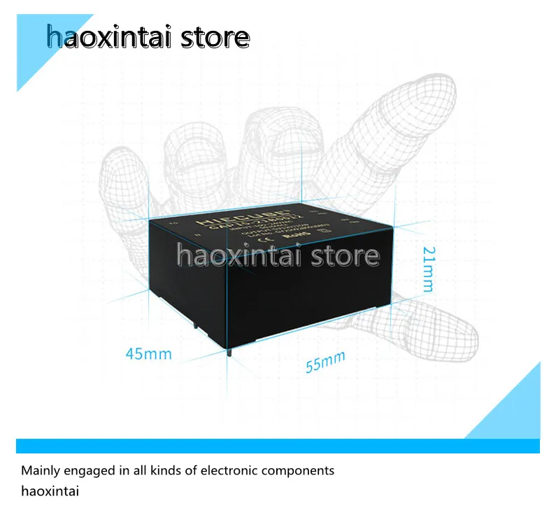 1PCS Small volume AC-DC switching power supply module 220V to 5V9V12V24V dual output isolation 4KV