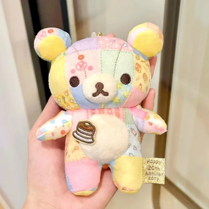 

Cute Cartoon Rilakkuma‌Plush Pendant Soft Key Chain Kawaii Backpack Pendant Ornament Children’s Toys Friends Christmas Gift