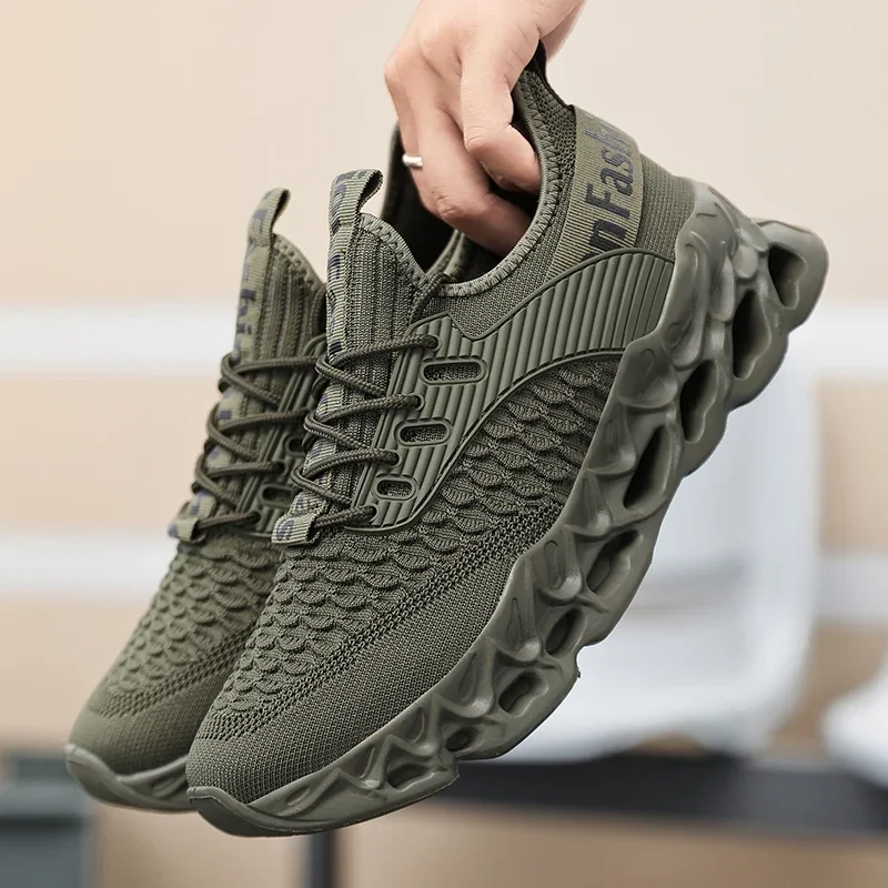 Men's Sneakers Comfortable Men Sport Running Shoes Casual Sneaker Outdoor Breathable Men Training Athletic Gym Sneaker Man Shoes