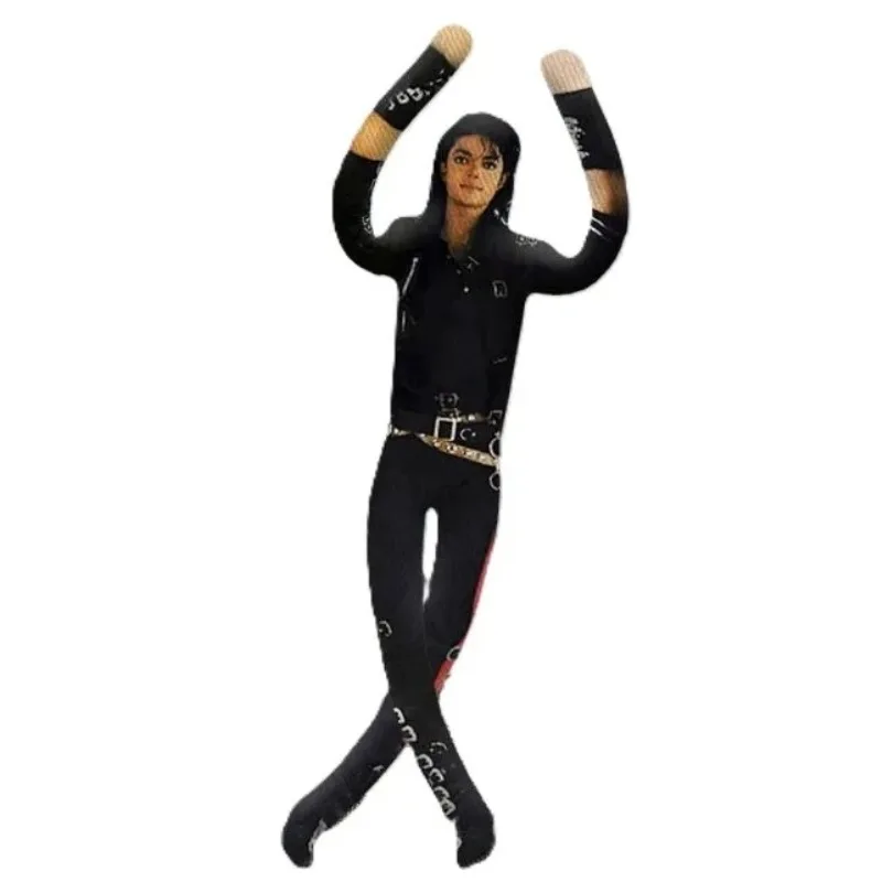 Image of Anime Michael Jackson Cosplay Requisiten-Puppe Plüsch-Stoffpuppe Raumdekoration Abstrakte Gelenkbewegliche Requisiten Geschenk